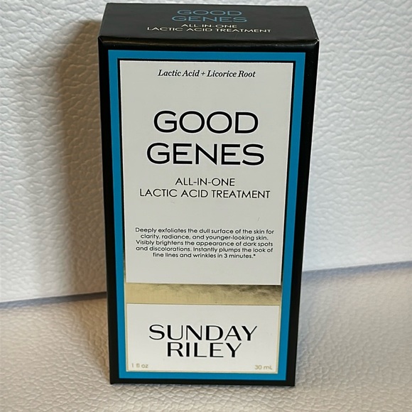 🆕 SUNDAY RILEY - Good Genes All-in-One Lactic Acid Treatment 1 fl oz NIB - Picture 2 of 8